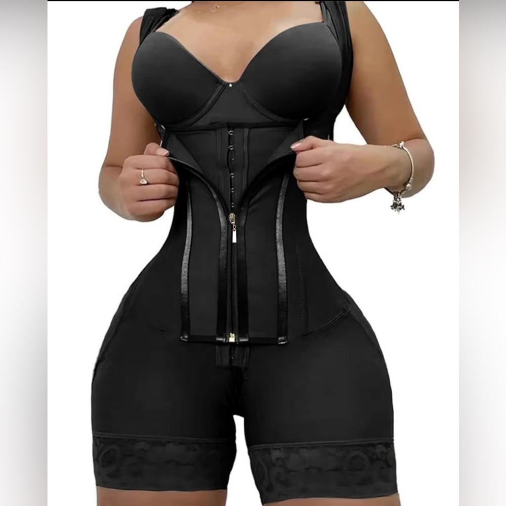 FAJA waist trainer Zipper Corset Shapewear Top, Girdle Highwaist Tummy Control